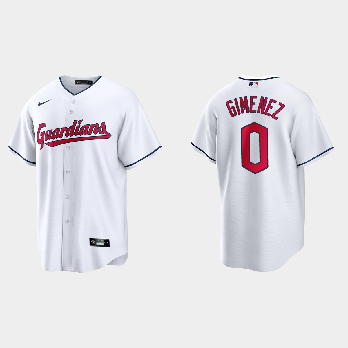 Cleveland Guardians Andres Gimenez Jersey – White