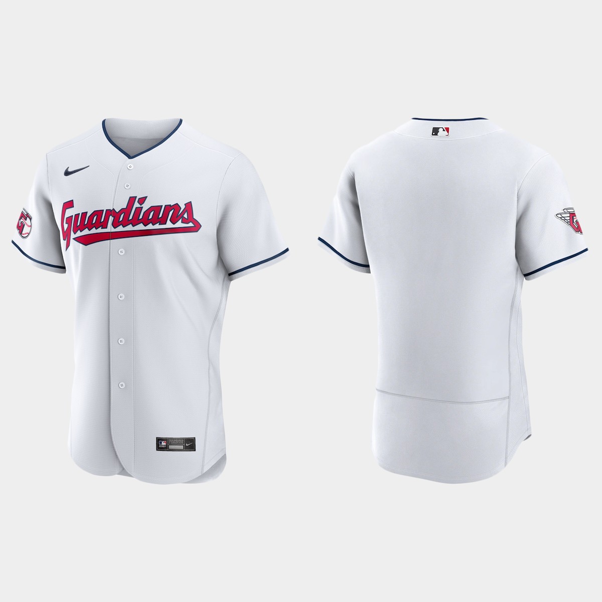 Cleveland Guardians Home Jersey - White