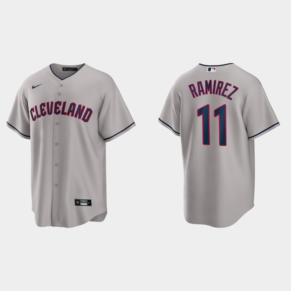 Cleveland Guardians Jose Ramirez Jersey - Gray