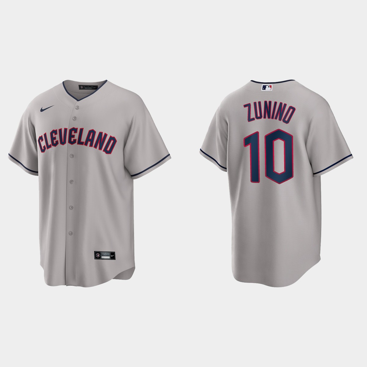Cleveland Guardians Mike Zunino Jersey - Gray