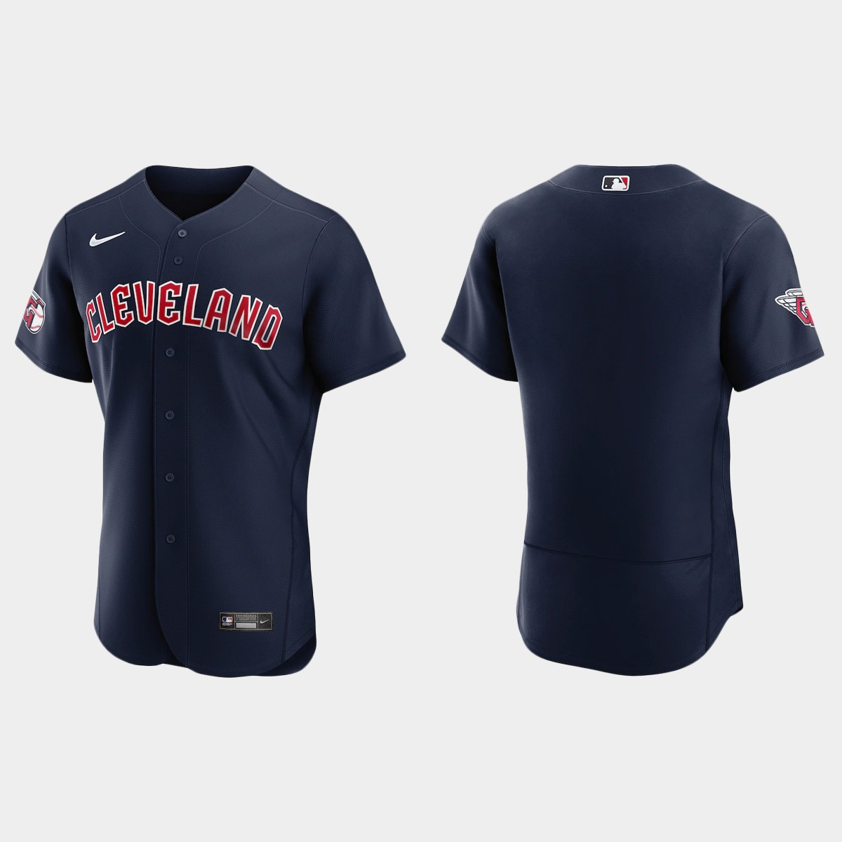 Cleveland Guardians Navy Jersey - Navy