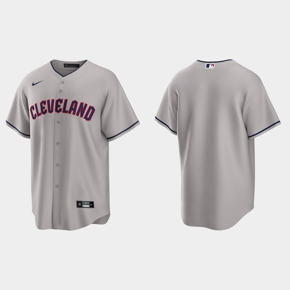 Cleveland Guardians Road Jersey - Gray