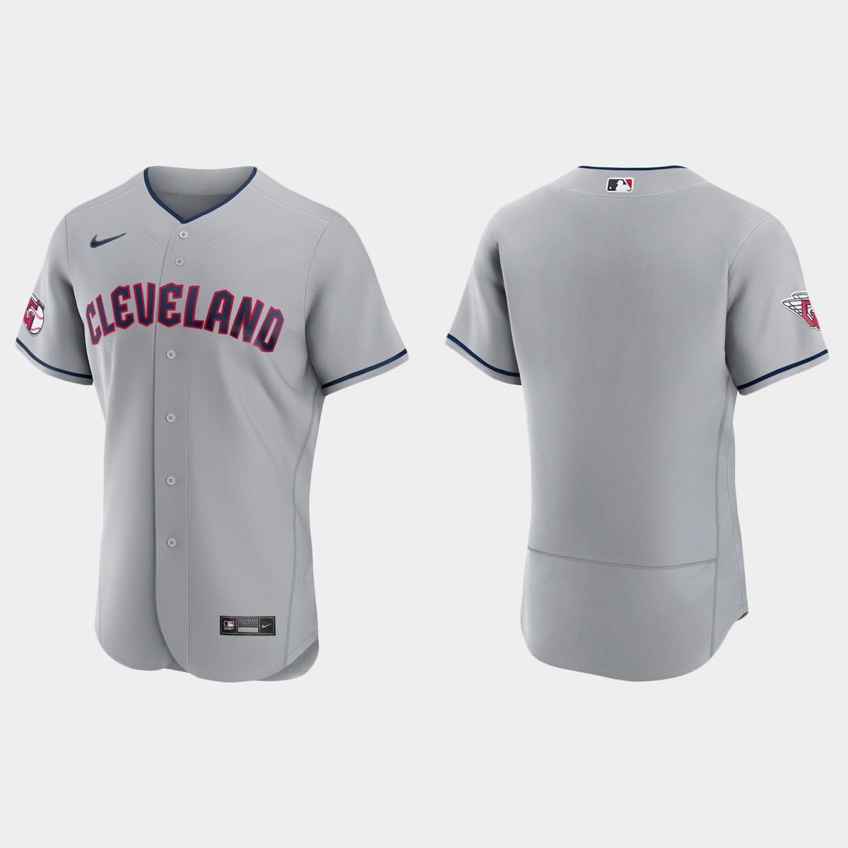 Cleveland Guardians Road Jersey - Gray