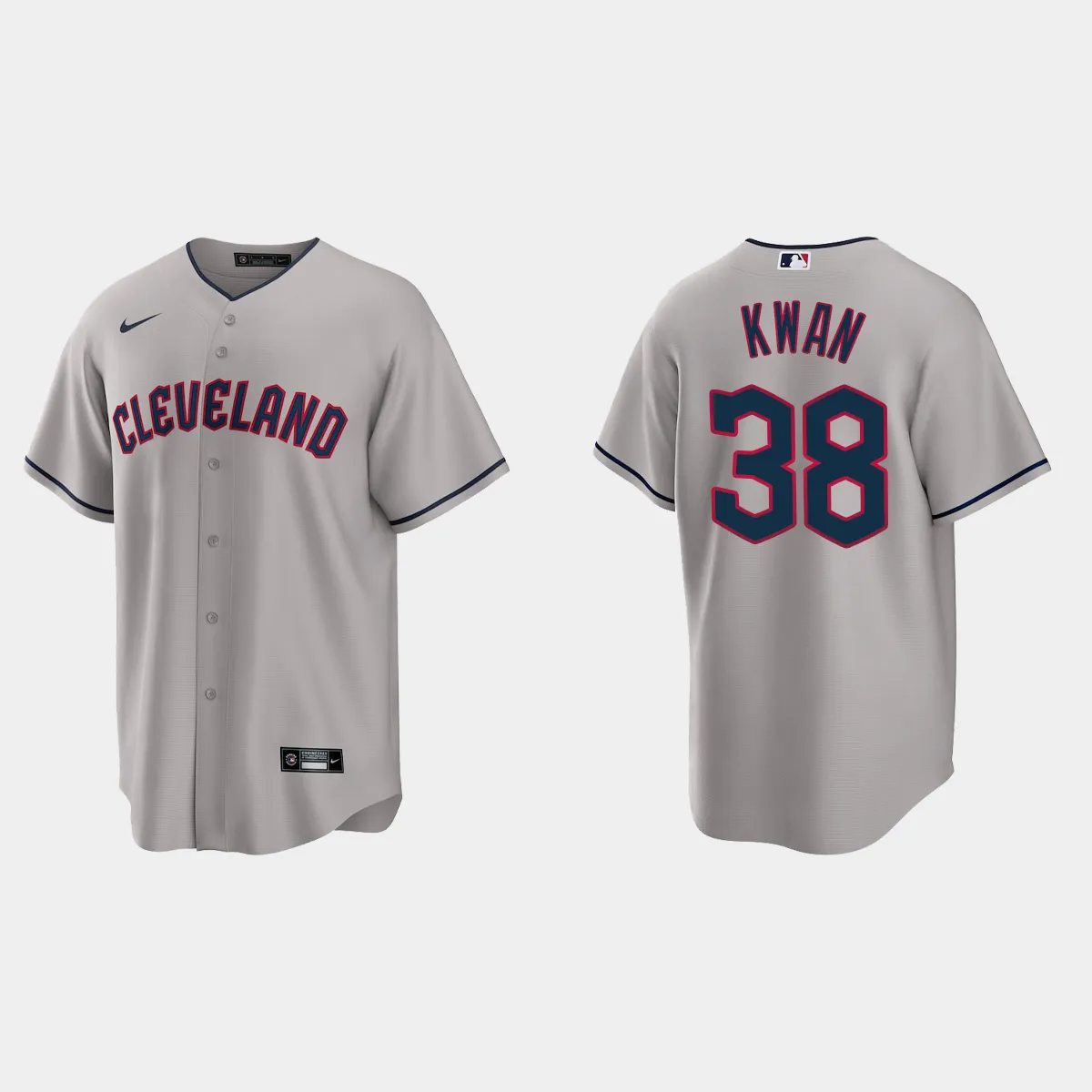 Cleveland Guardians Steven Kwan Jersey – Gray