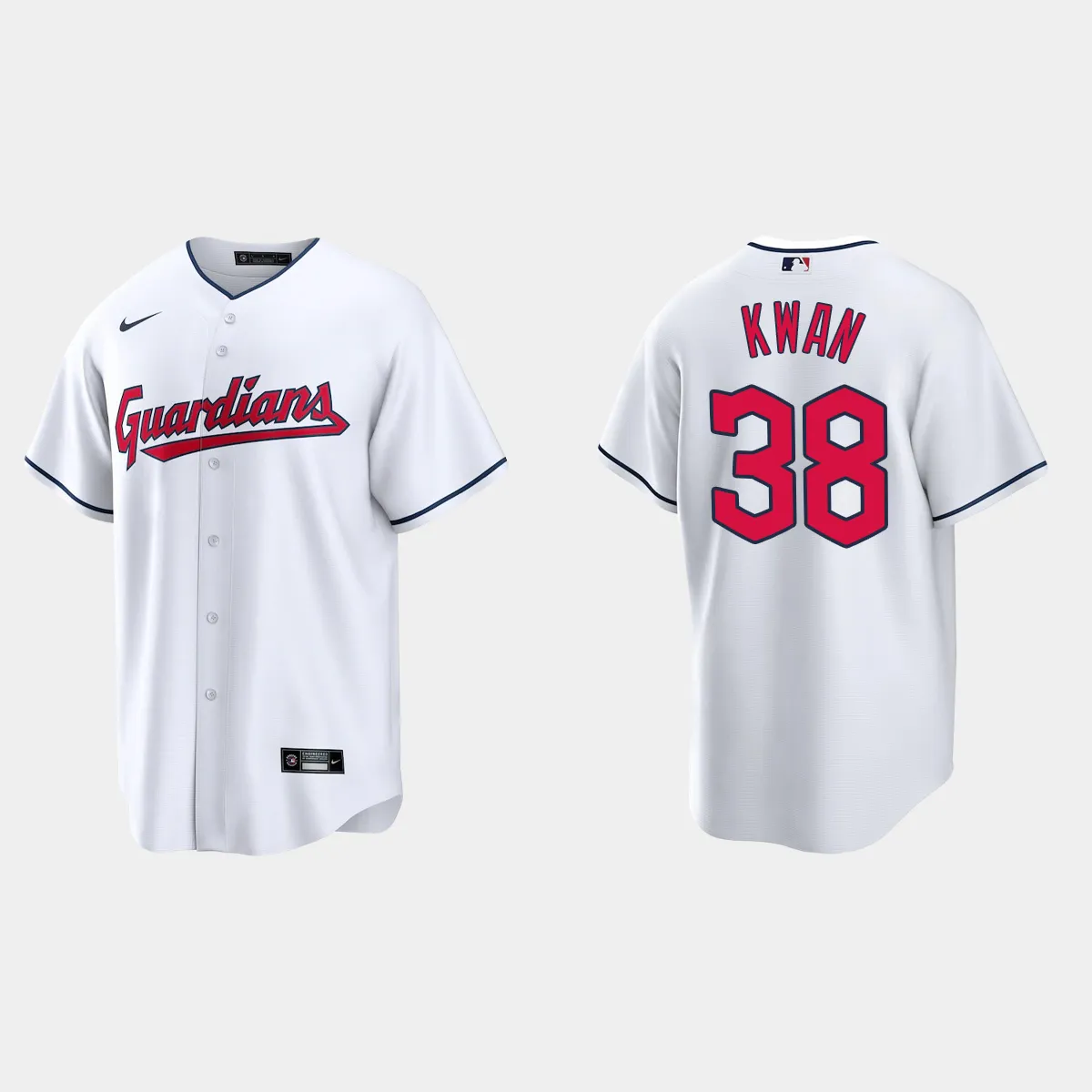 Cleveland Guardians Steven Kwan Jersey - White