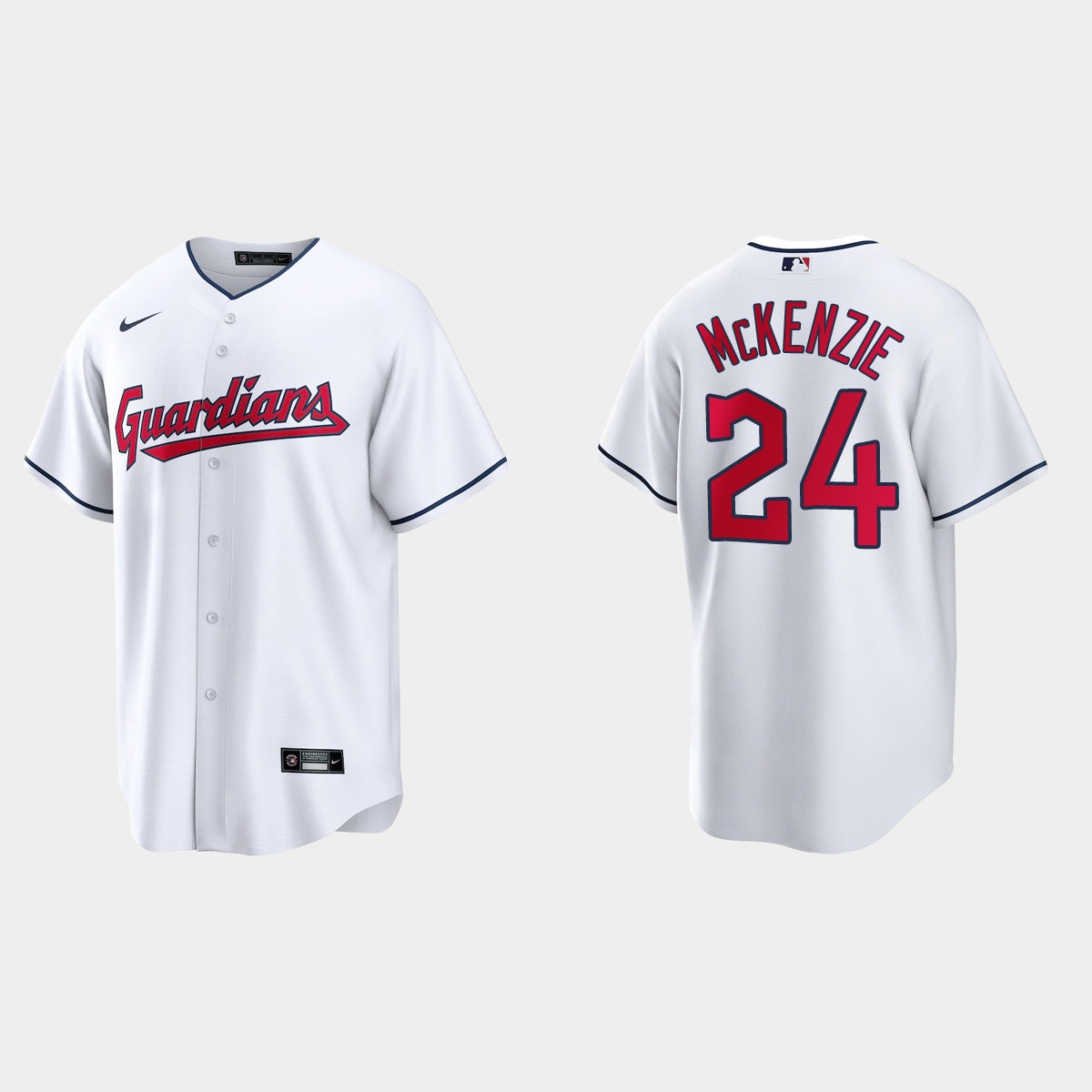 Cleveland Guardians Triston McKenzie Jersey - White