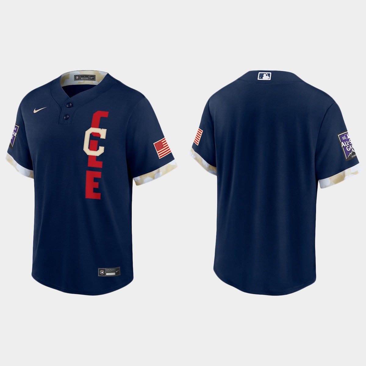 Cleveland Indians 2021 MLB All-Star Game Jersey - Navy