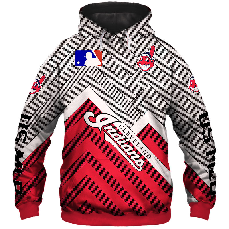 Cleveland Indians 3D Hoodie Gift For Fans Baseball For Fans MLB