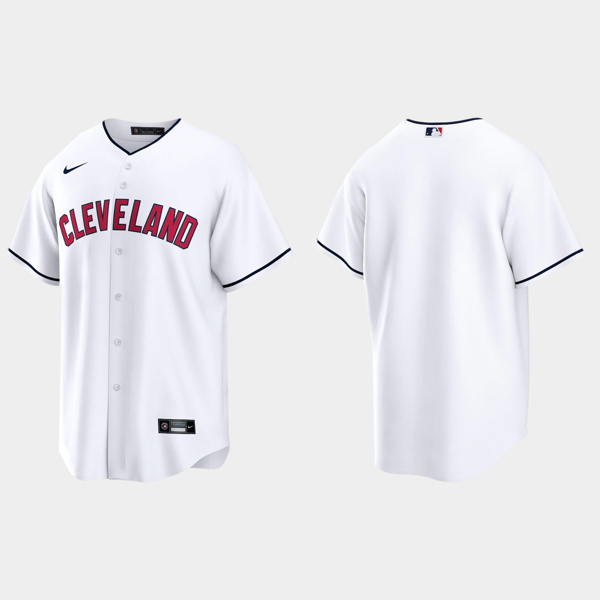 Cleveland Indians Alternate Jersey – Black White