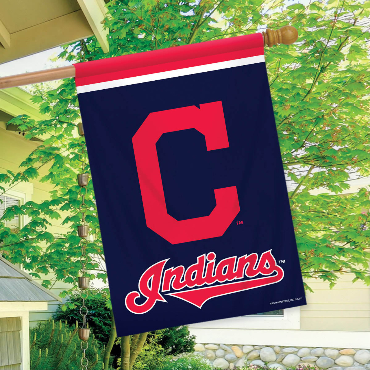Cleveland Indians MLB Garden Flag, House Flag