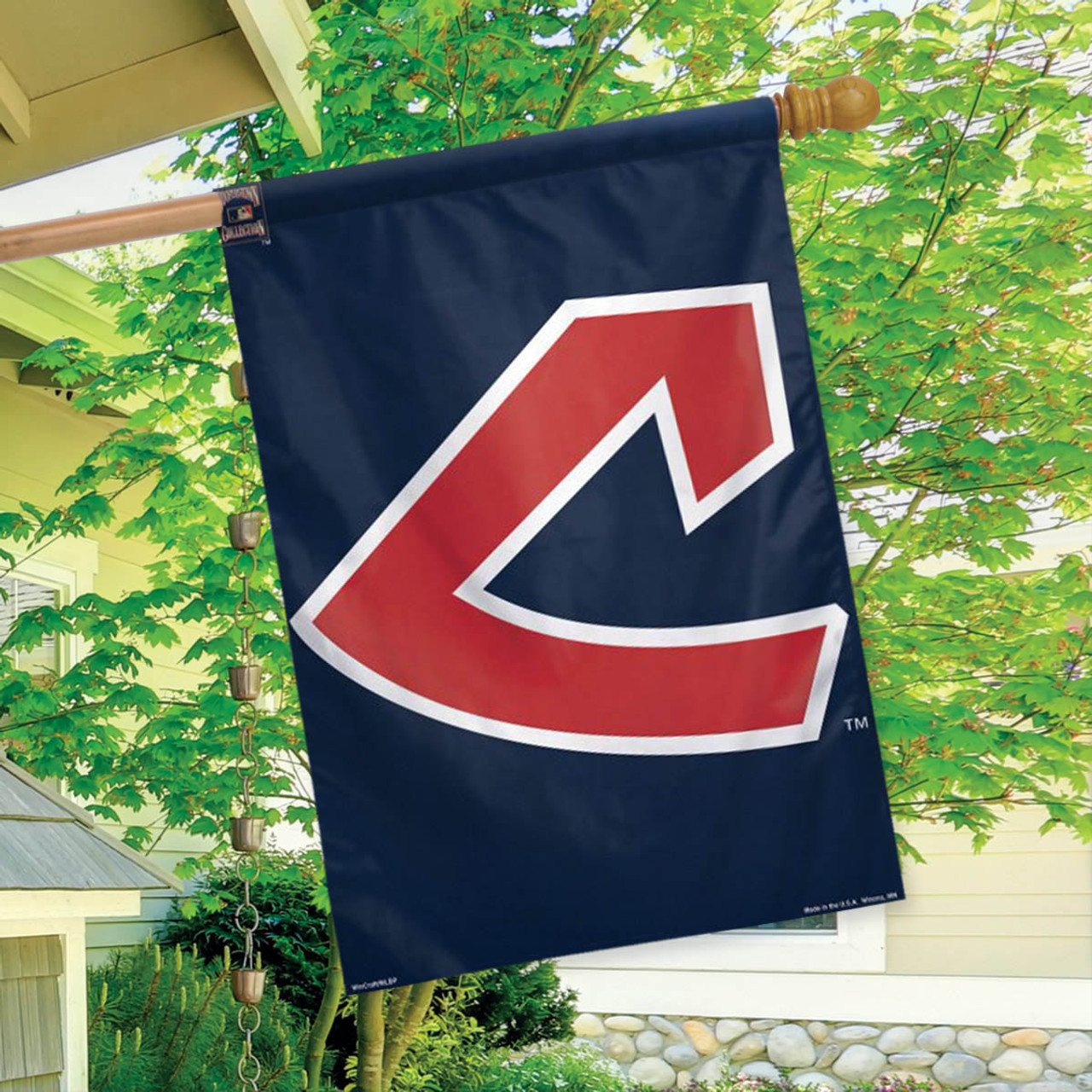 Cleveland Indians MLB Vertical Garden Flag, House Flag