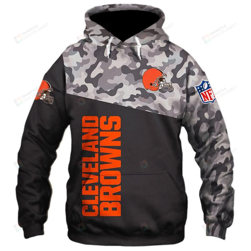 Cleverland Browns 3D All Over Print Hoodie Hoodie