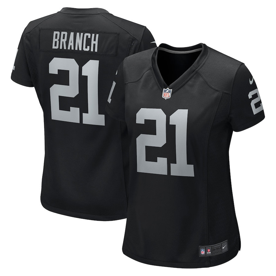 Cliff Branch 21 Las Vegas Raiders Women’s Retired Player Game Stitched Jersey – Black