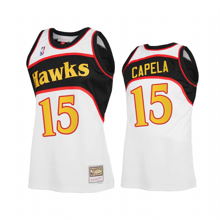 Clint Capela #15 Atlanta Hawks 2021 Reload 2.0 Jersey White
