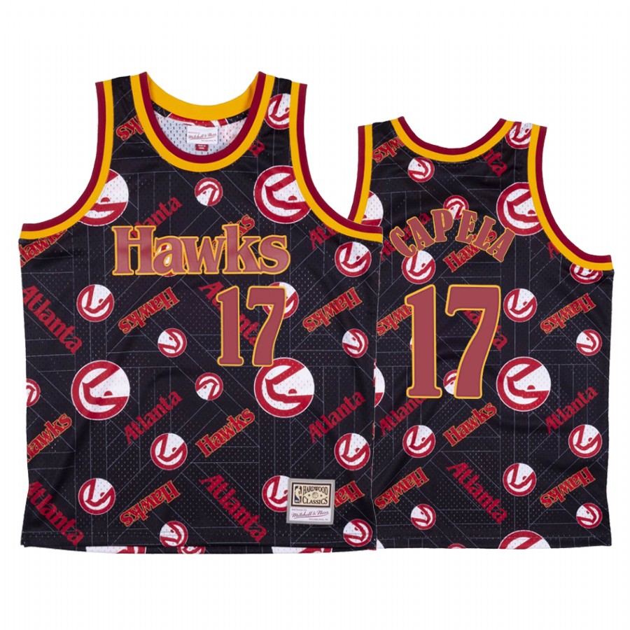 Clint Capela #17 Atlanta Hawks Red Tear Up Pack Jersey