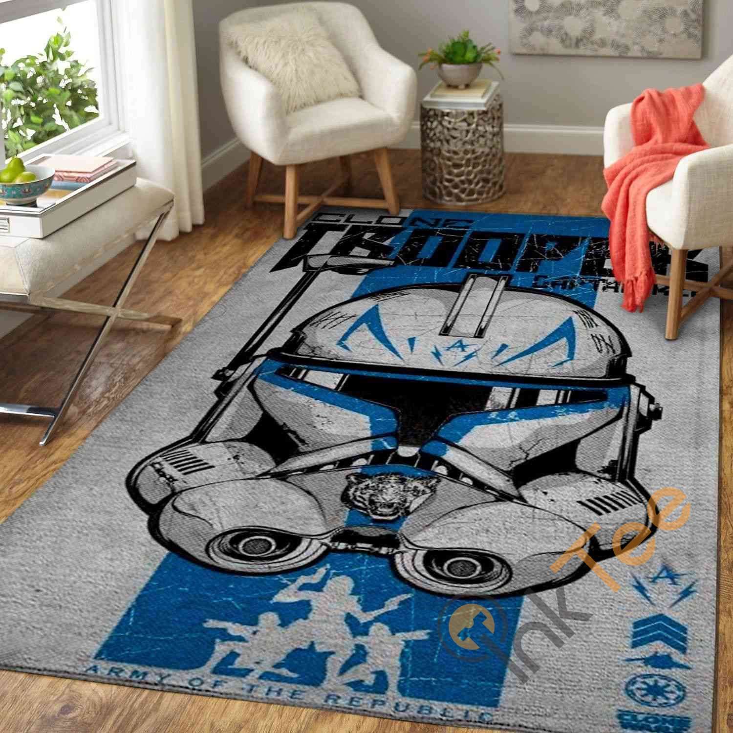 Clone Trooper Area Rectangle Rug