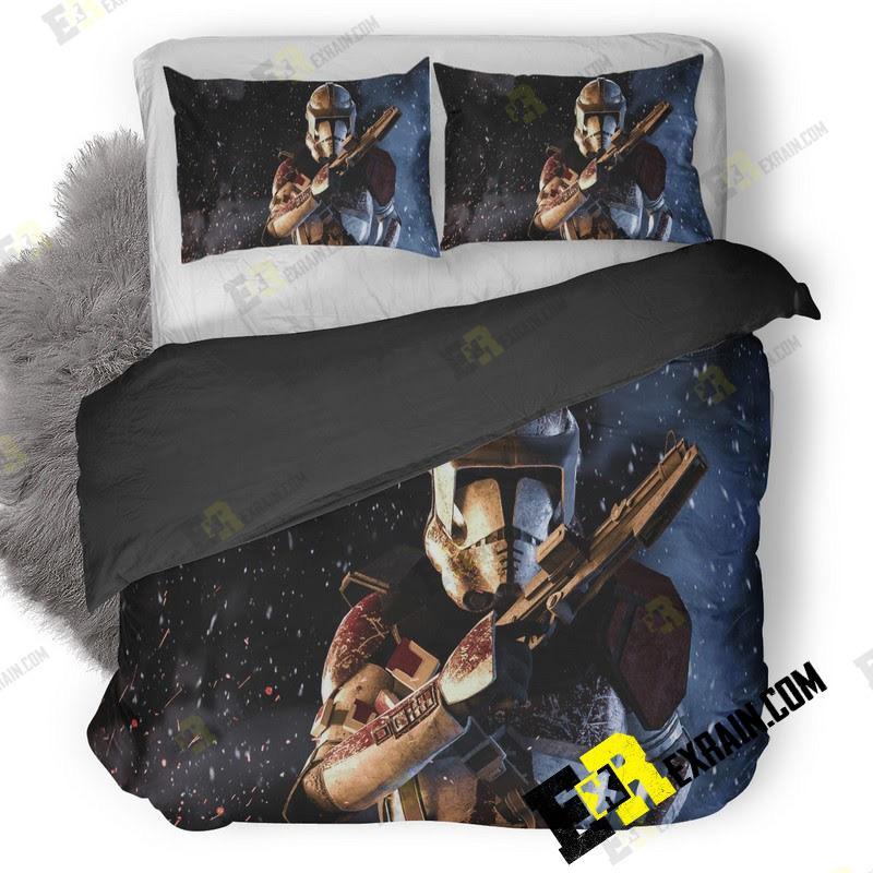 Clone Trooper Star Wars Hd T1 3D Customized Duvet Cover Bedding Set