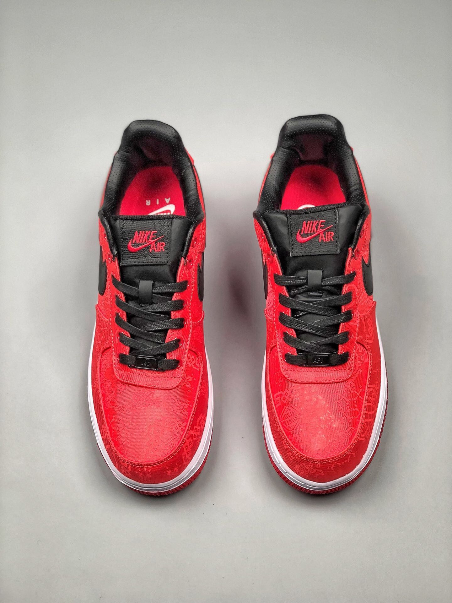 CLOT x Nike 1World Air Force 1 Low Supreme Red Black For Sale