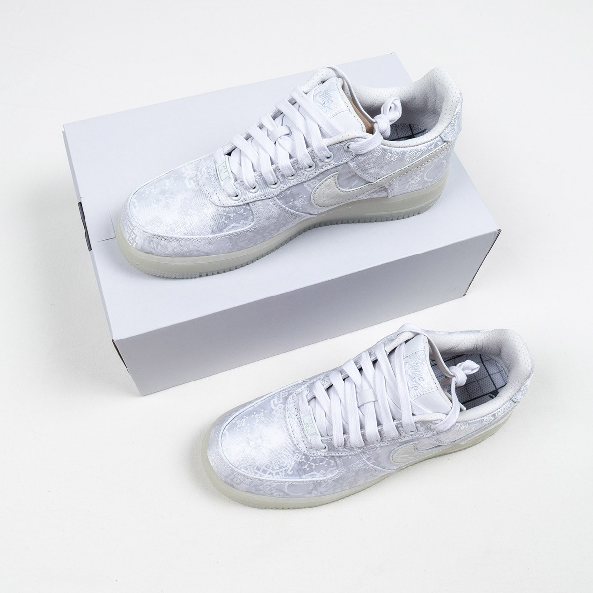 CLOT x Nike Air Force 1 Low Premium White For Sale