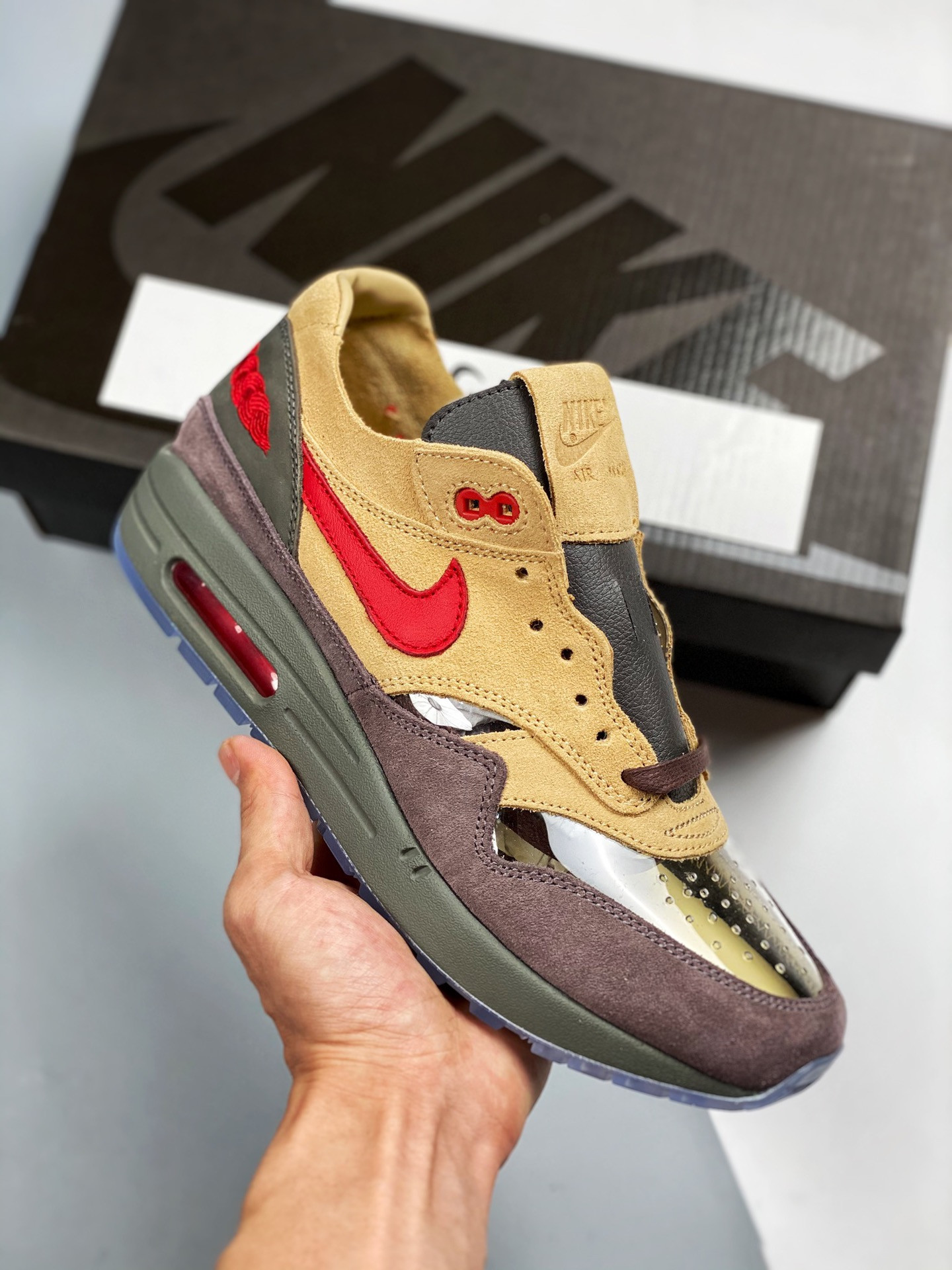 CLOT x Nike Air Max 1 “K.O.D. CHA” For Sale