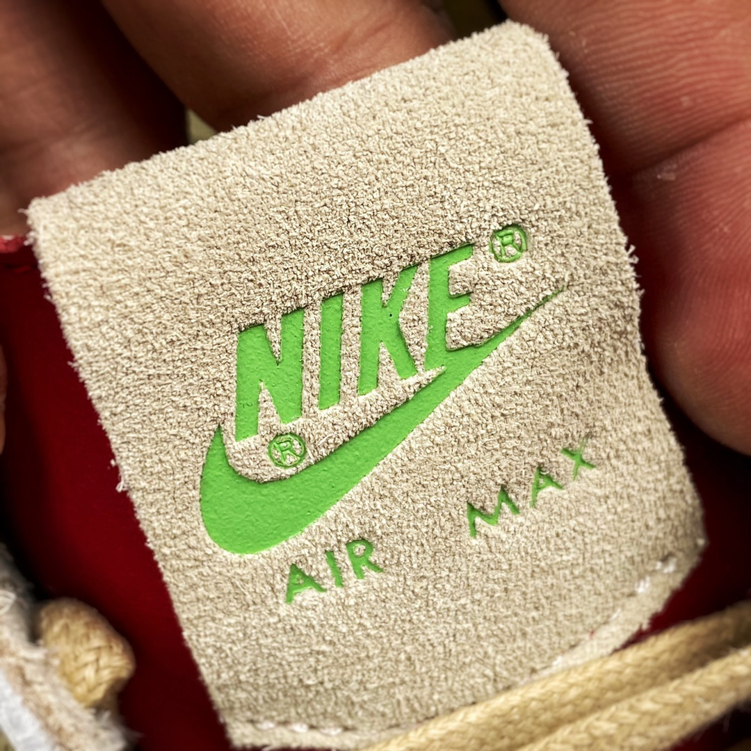 Clot x Nike Air Max 1 “Kiss Of Death” Net/Deep Red-Orange Blaze For Sale