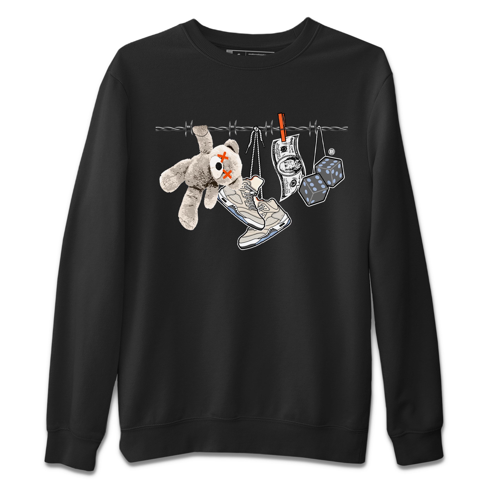 Clothesline Unisex Sweater – Air Jordan 5 Craft, Sneakers Matching Sweater