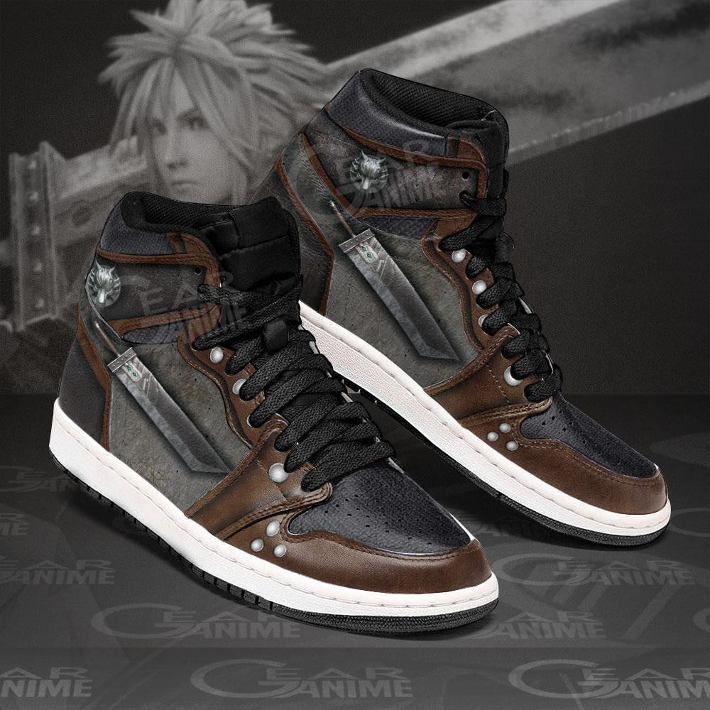 Cloud’s Buster Sword Shoes For Final Fantasy VII Fans, Air Jordan Hightop