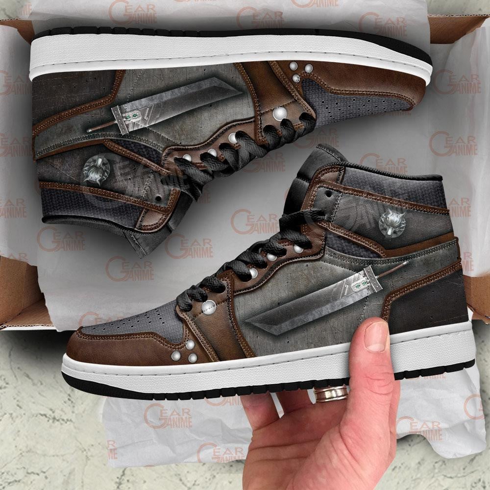 Cloud’s Buster Sword Shoes For Final Fantasy VII Fans, Air Jordan Hightop