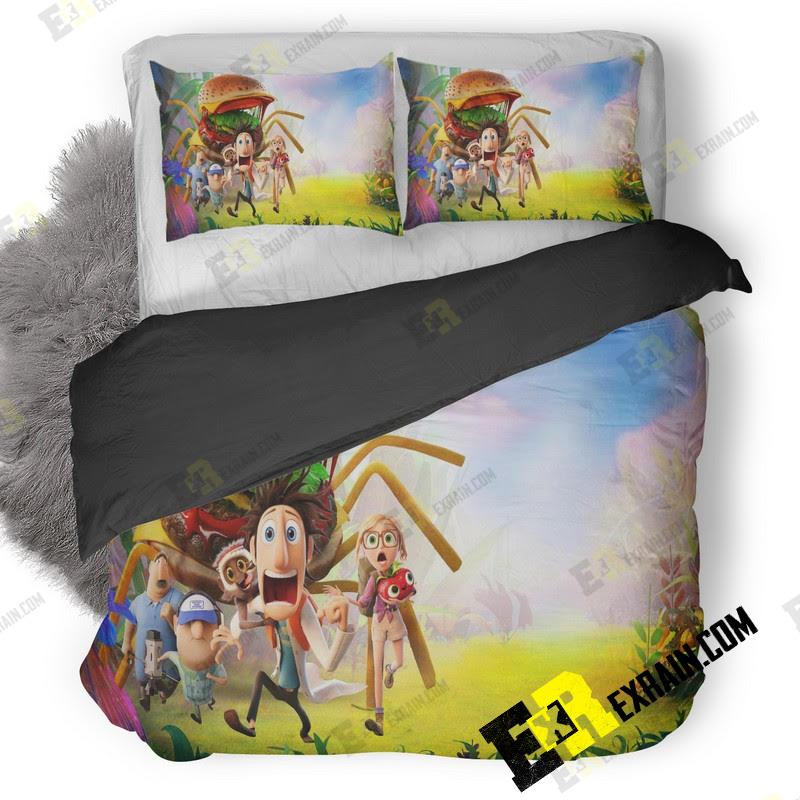 Cloudy With A Chance Of Meatballs 3D Customized Duvet Cover Bedding Set