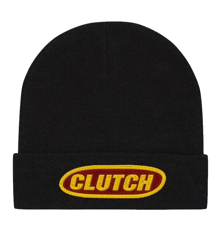 CLUTCH - 'Classic Logo' Black Beanie