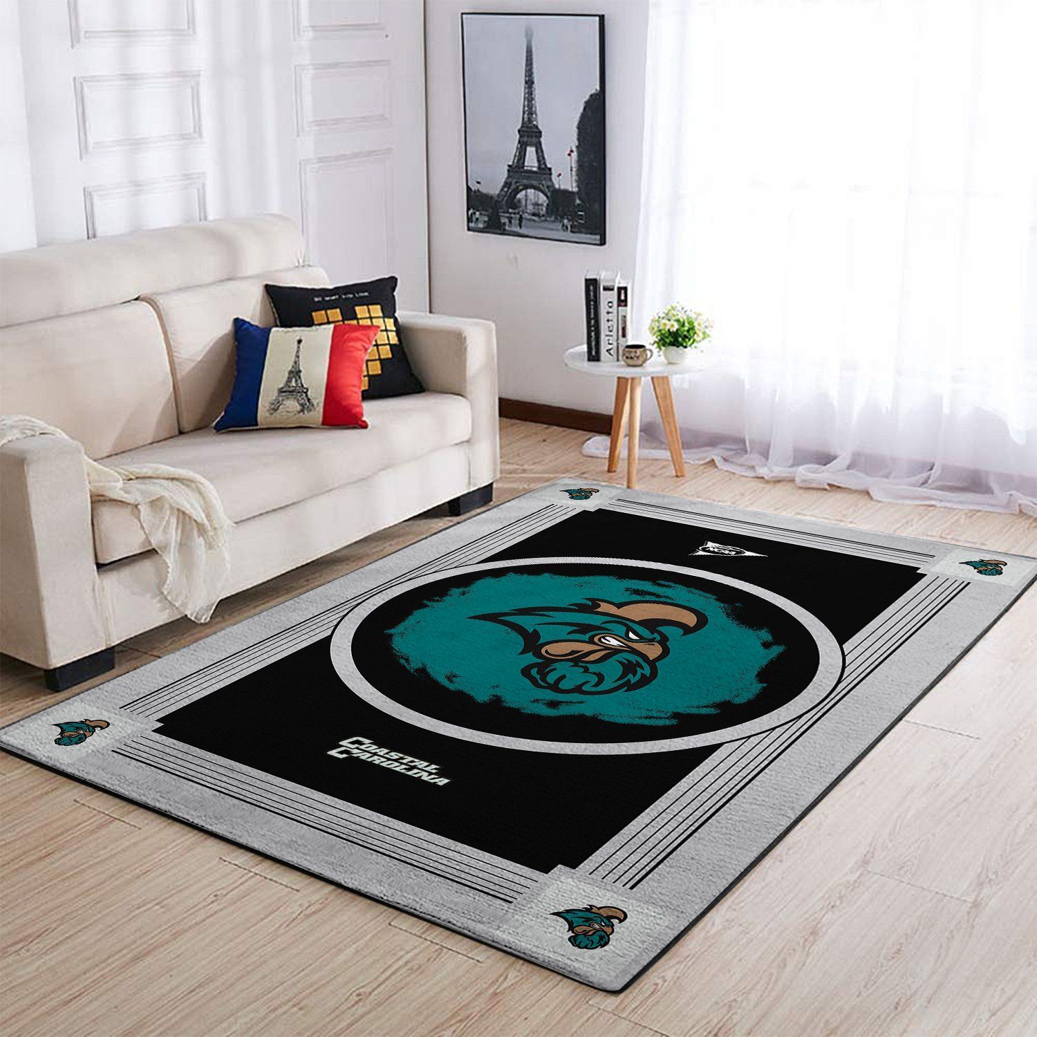 Coastal Carolina Chanticleers Living Room Area Rectangle Rug