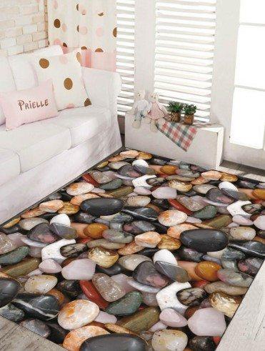 Cobblestone Pattern Limited Edition Rectangle Rug