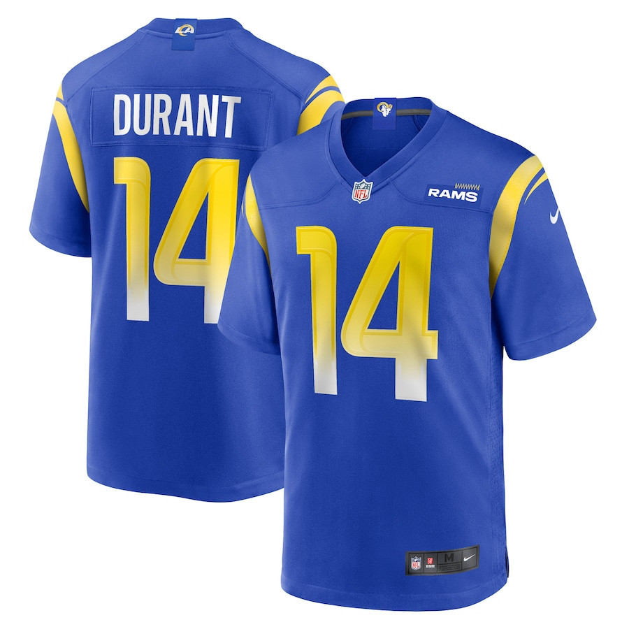 Cobie Durant Los Angeles Rams Stitched Jersey – Royal