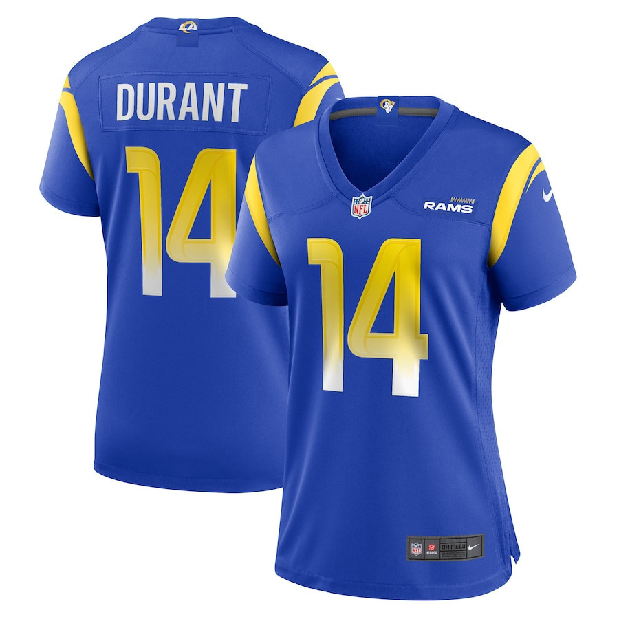 Cobie Durant Los Angeles Rams Women’s Stitched Jersey – Royal