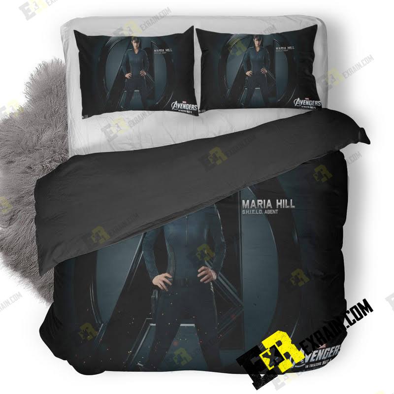 Cobie Smulders In Avengers Hd 3D Customized Duvet Cover Bedding Set