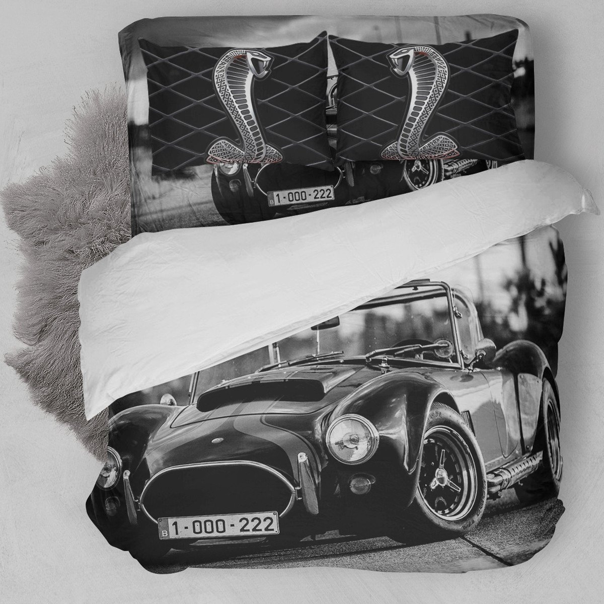 Cobra 427 Car Duvet Cover Bedding Set