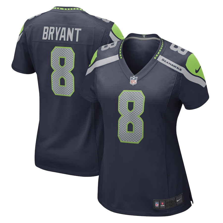 Coby Bryant Seattle Seahawks Women’s Stitched Jersey – College Navy