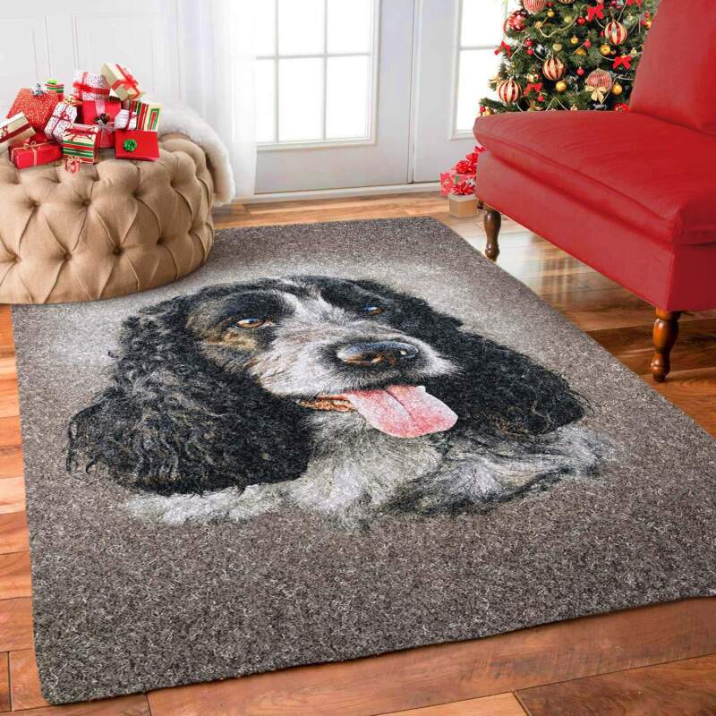 Cocker Spaniel Limited Edition Rectangle Rug