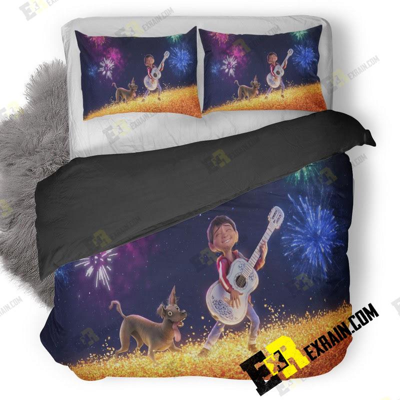 Coco 3D Customized Duvet Cover Bedding Set
