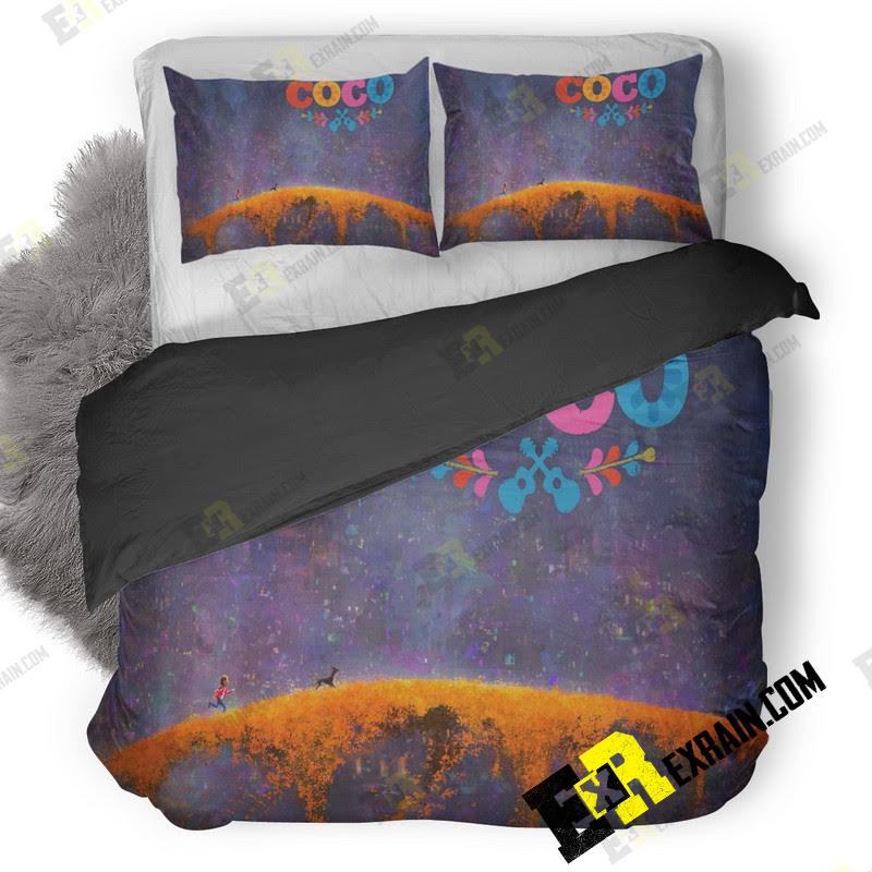 Coco Artwork 63 3D Customized Duvet Cover Bedding Set