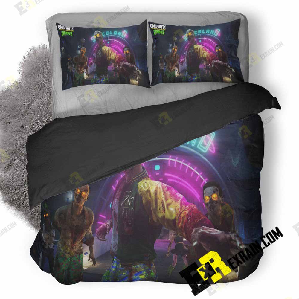 Cod Infinite Warfare Zombies In Spaceland New 3D Customized Duvet Cover Bedding Set