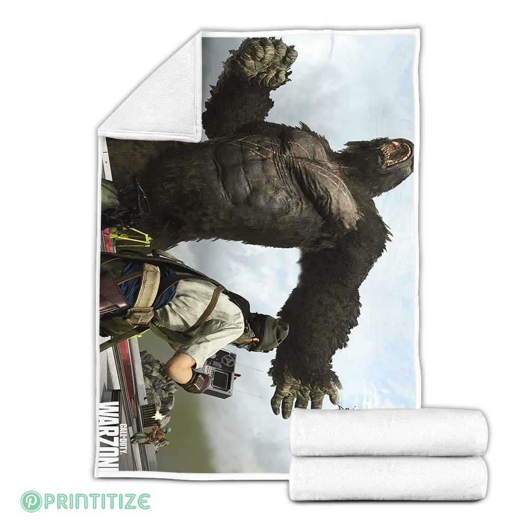 COD Warzone Kong Fleece Blanket