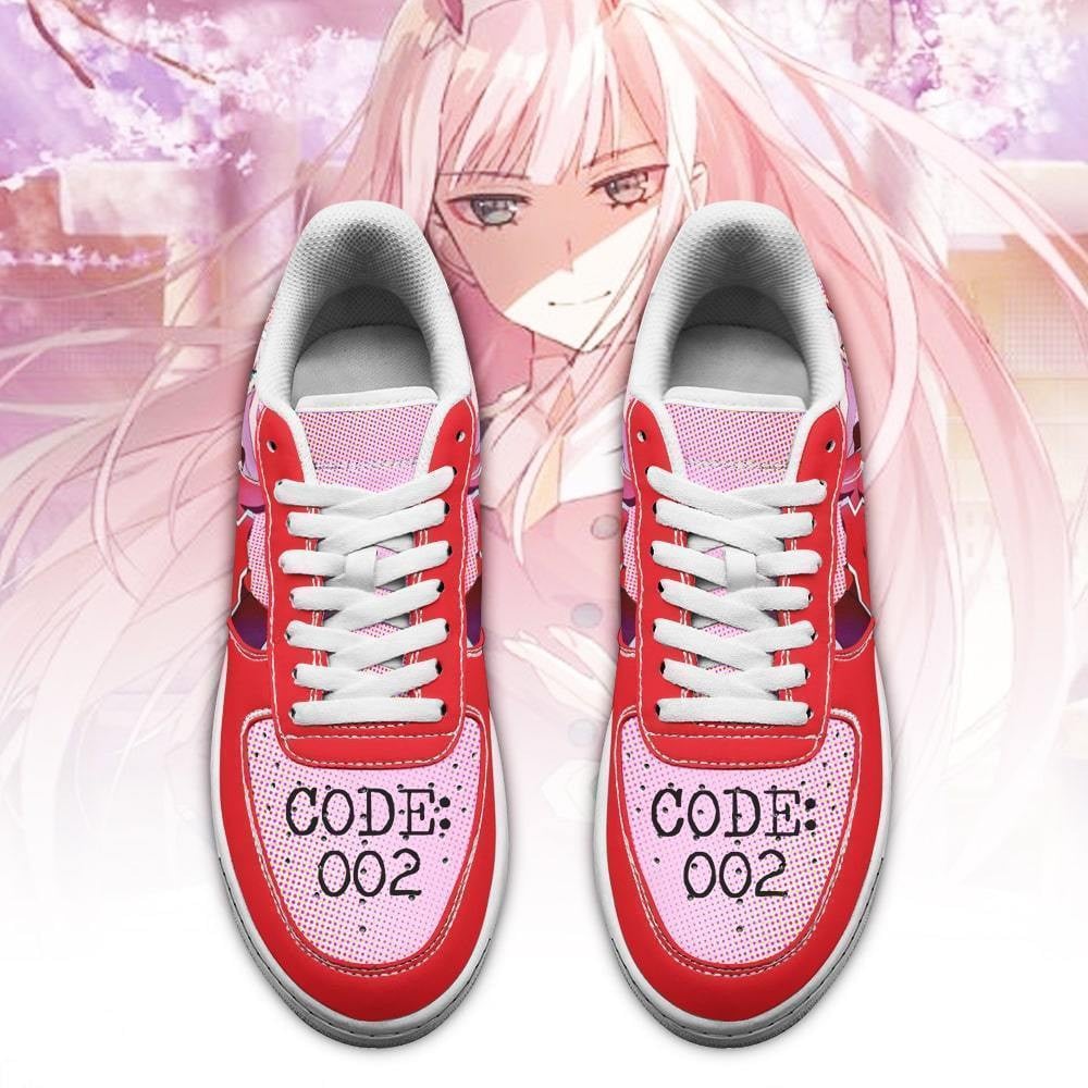 Code 002 Darling In The Franxx Shoes Zero Two Sneakers Anime Shoes