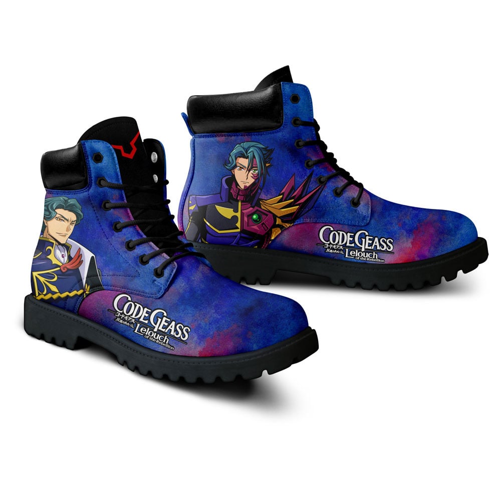 Code Geass Jeremiah Gottwald Boots Anime Custom Shoes