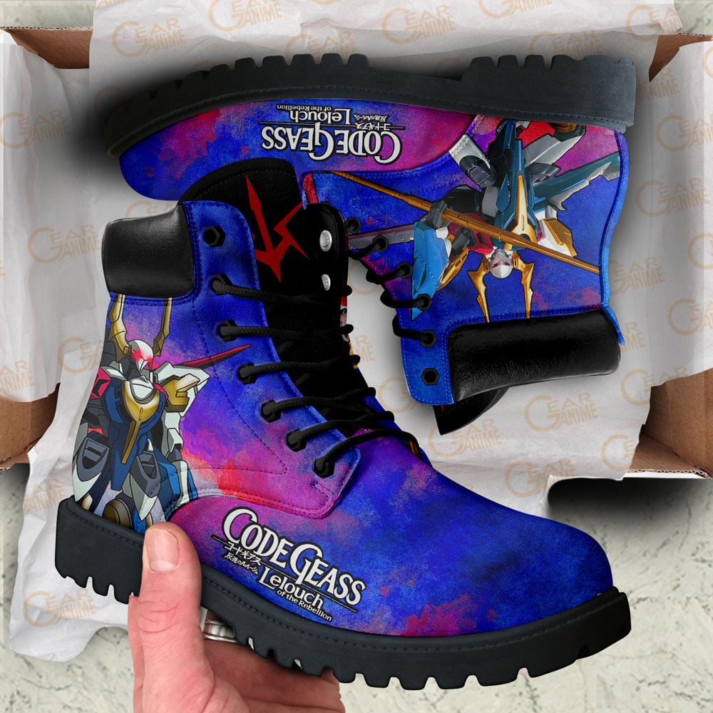 Code Geass Tristan Divider Boots Anime Custom Shoes