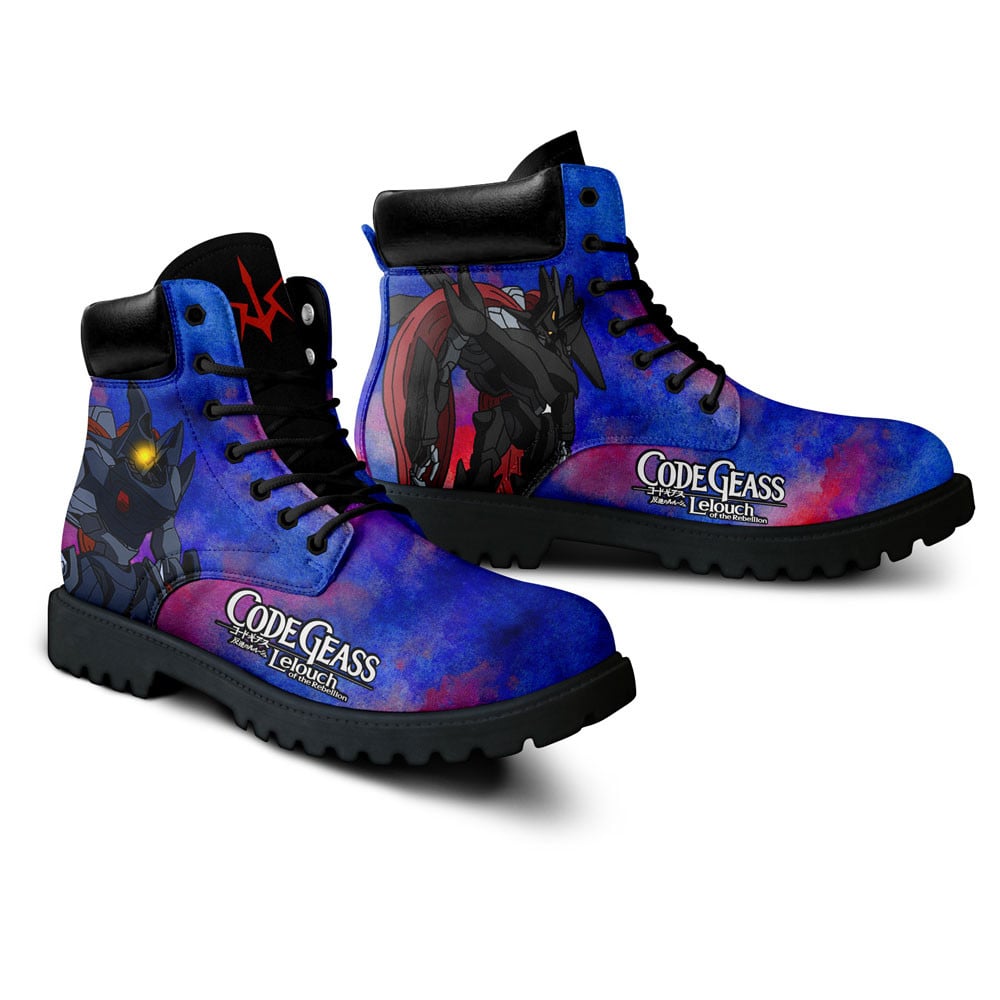 Code Geass Zangetsu Boots Anime Custom Shoes