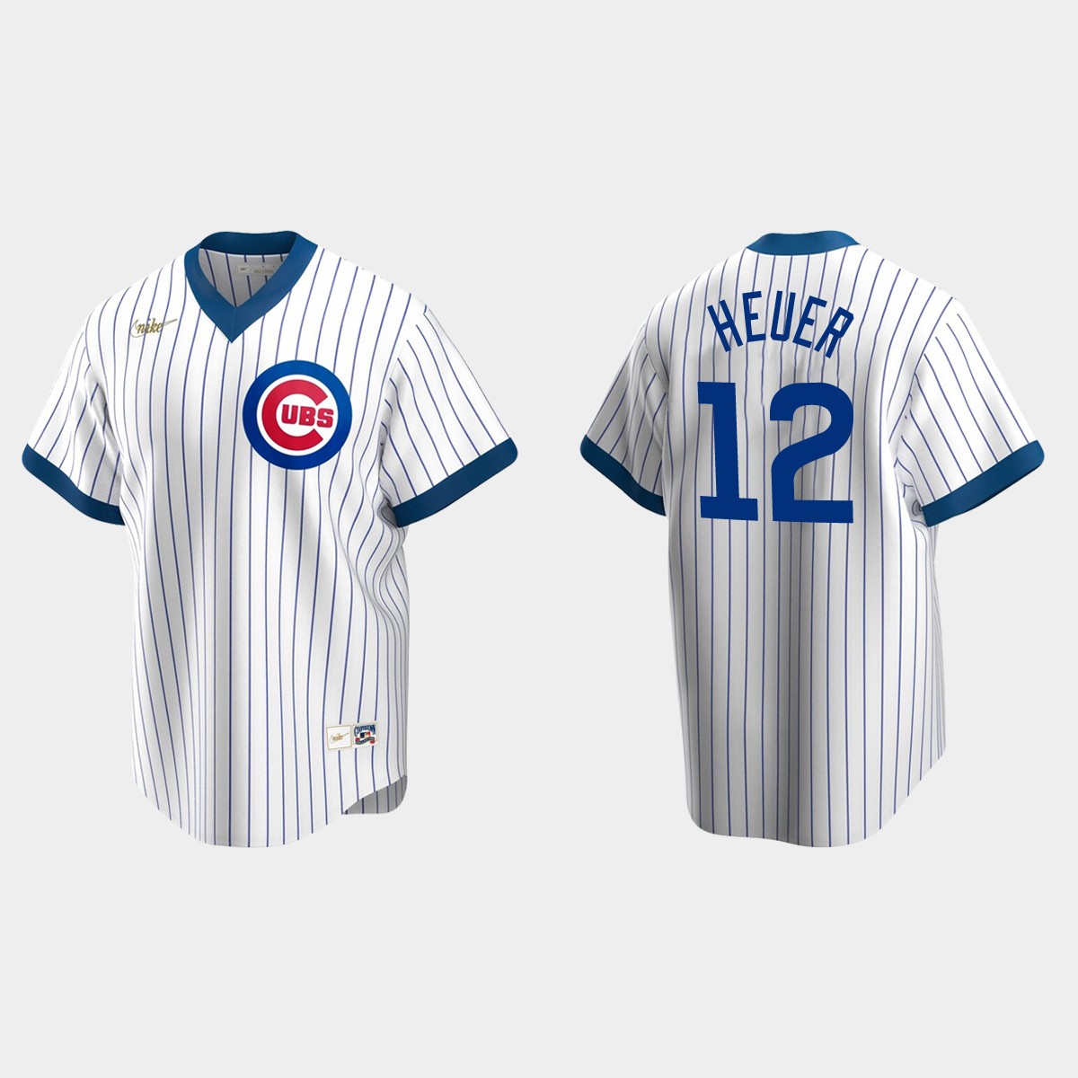 Codi Heuer Chicago Cubs Cooperstown Collection Home Jersey - White
