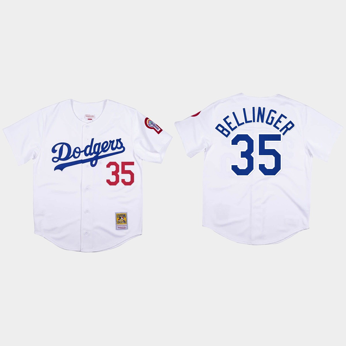 Cody Bellinger #35 Los Angeles Dodgers Mitchell And Ness 1981 Jersey - White