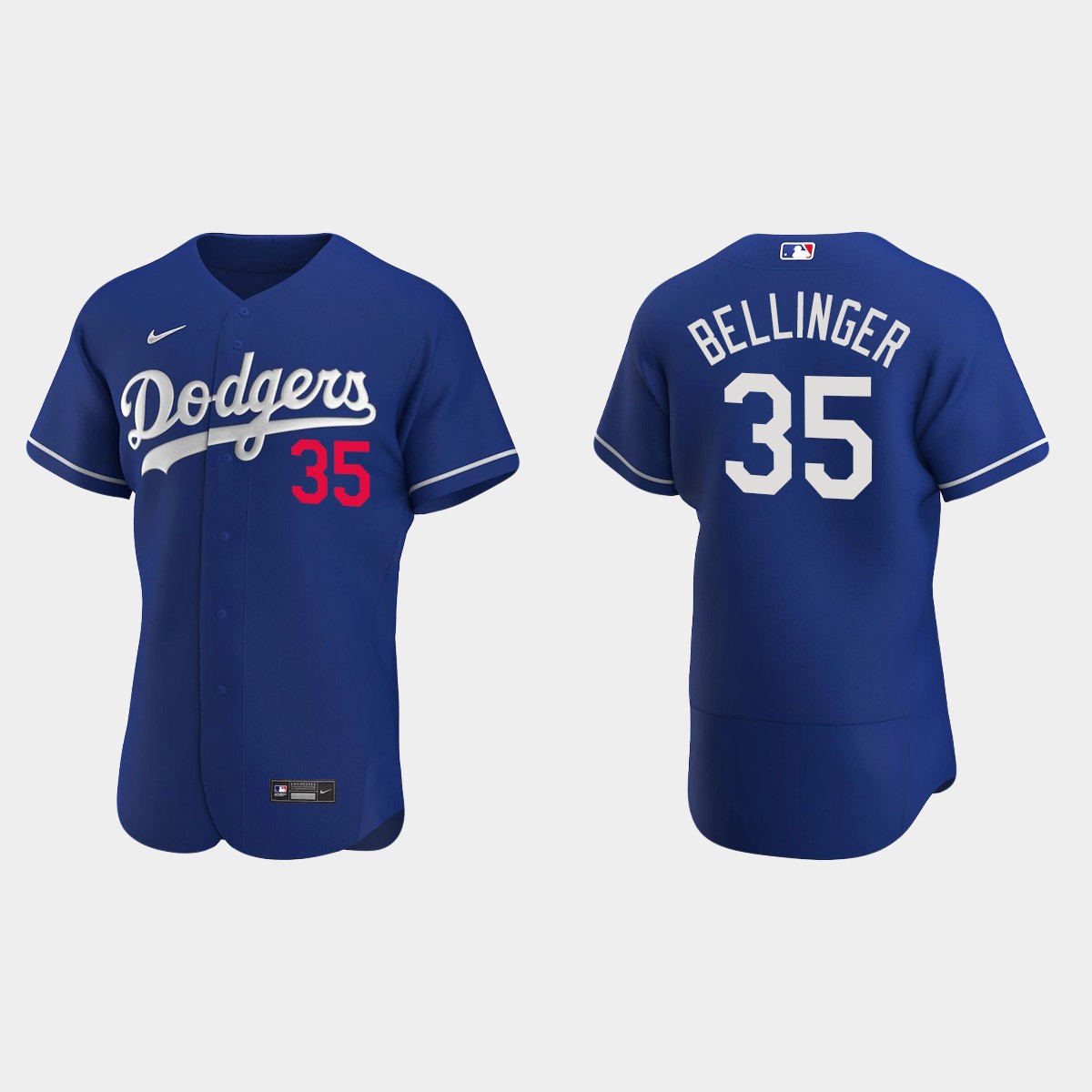 Cody Bellinger #35 Los Angeles Dodgers Royal 2020 Alternate Jersey