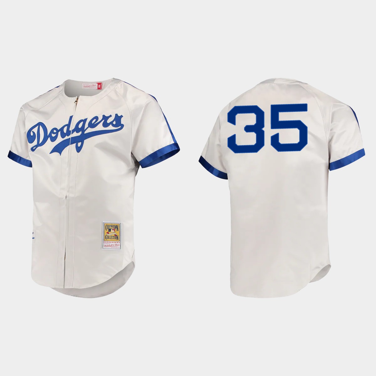 Cody Bellinger Brooklyn Dodgers Cooperstown Jersey - Gray